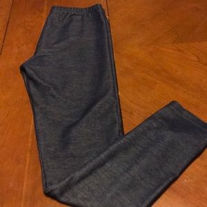 Girls Jean-Like Leggings